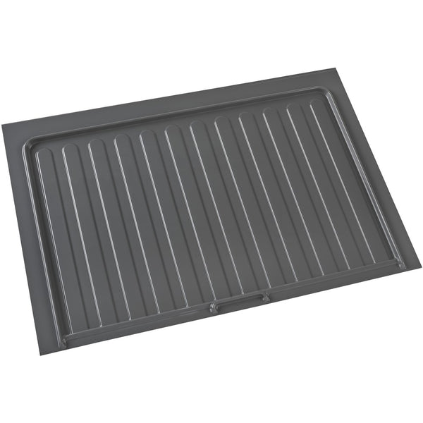 Rev-A-Shelf Sink Base Drip Tray for 33" and 36" Cabinets, Orion Gray