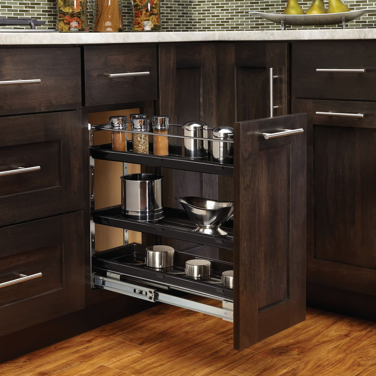 Rev-A-Shelf Three-Tier Base Organizer Pullout