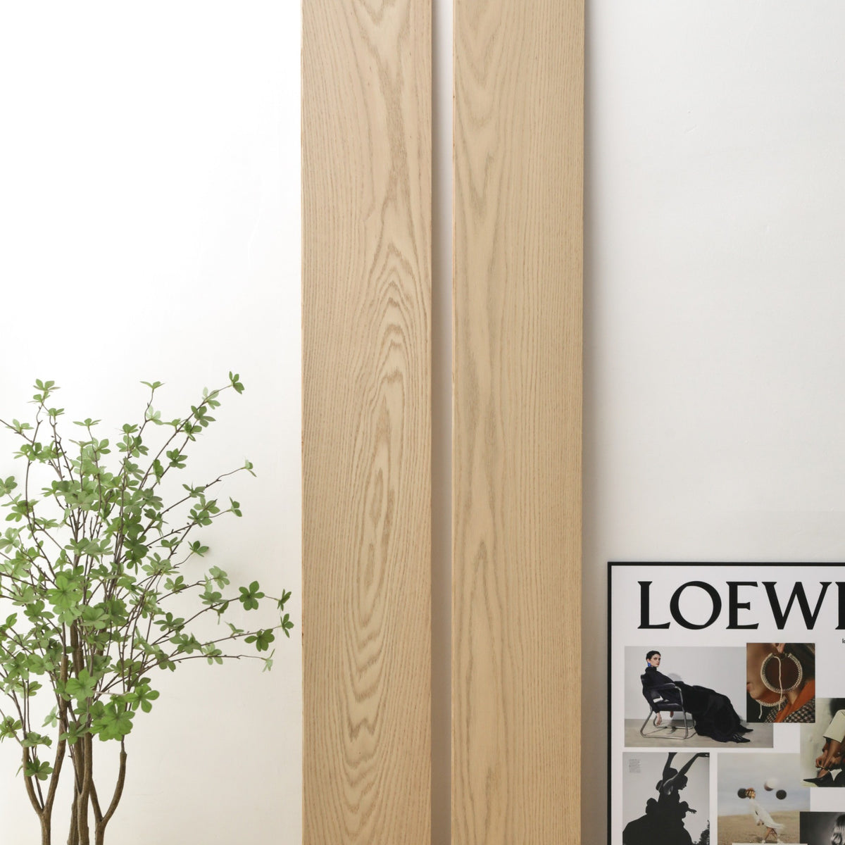 Stella #831 Engineered Wood Flooring styled on the floor, view 5