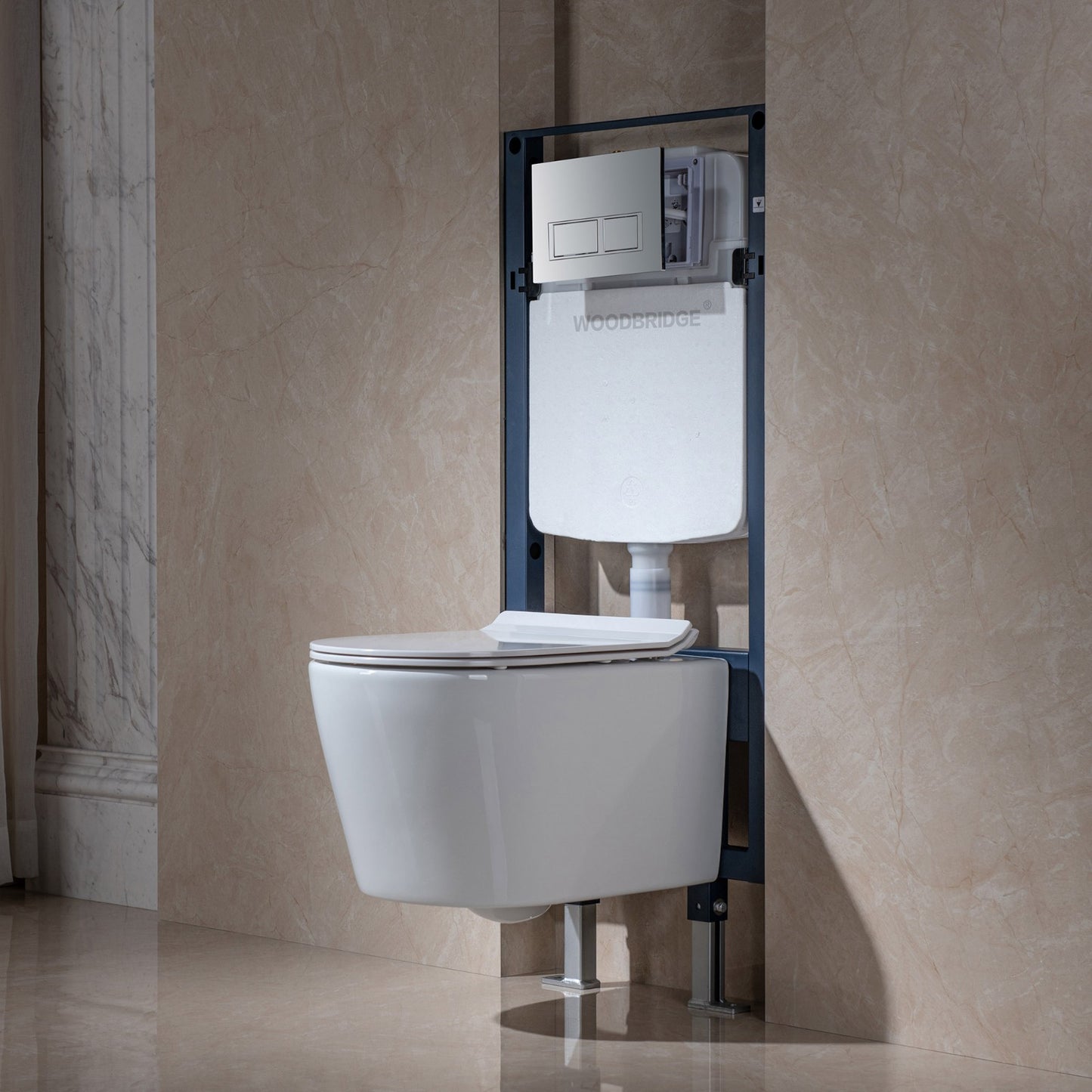 In-Wall Toilet Tank Carrier System - additional view