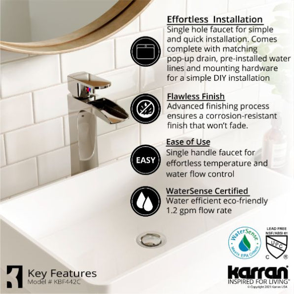 Kassel Bathroom Vessel Faucet