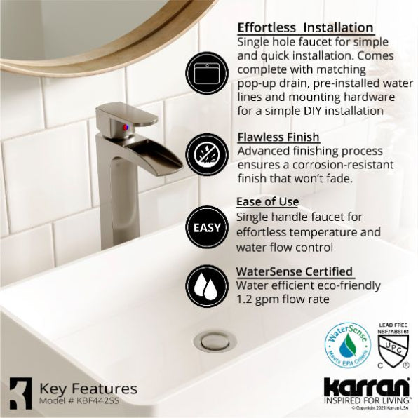 Kassel Bathroom Vessel Faucet