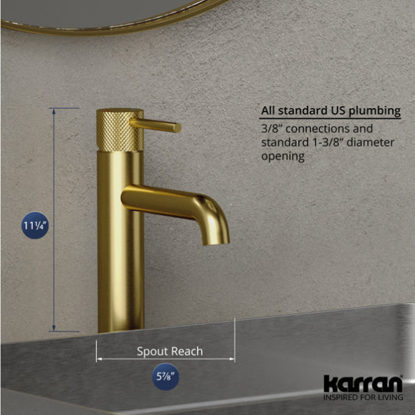 Tryst Bathroom Vessel Faucet