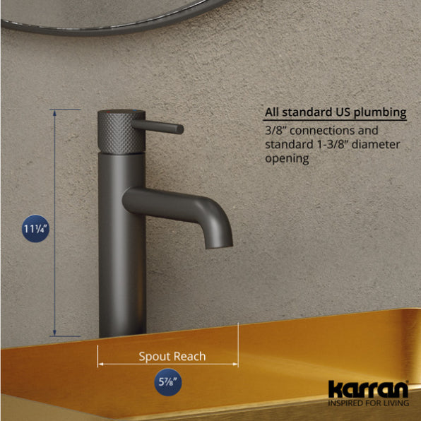 Tryst Bathroom Vessel Faucet