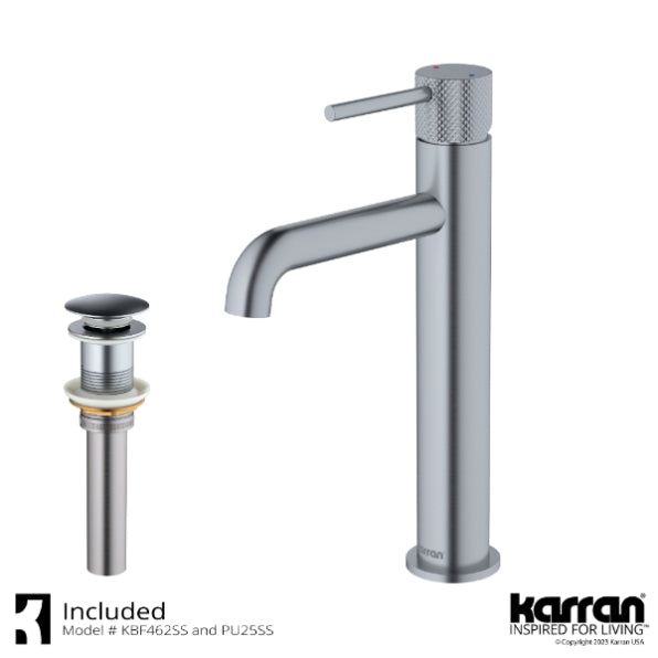 Tryst Bathroom Vessel Faucet