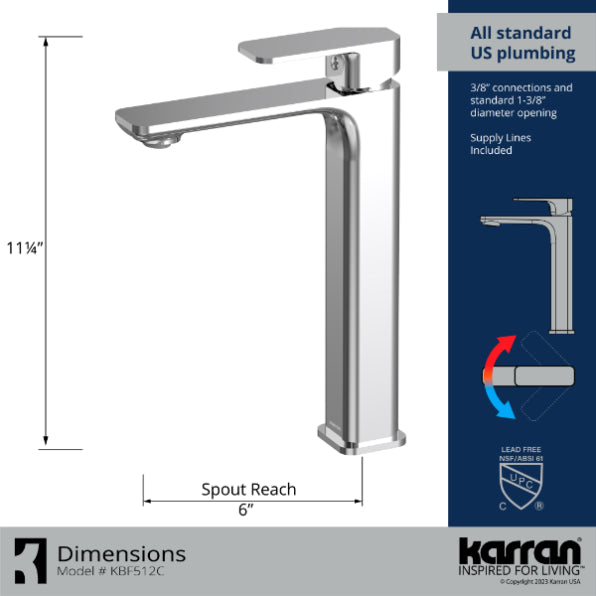 Venda Bathroom Vessel Faucet