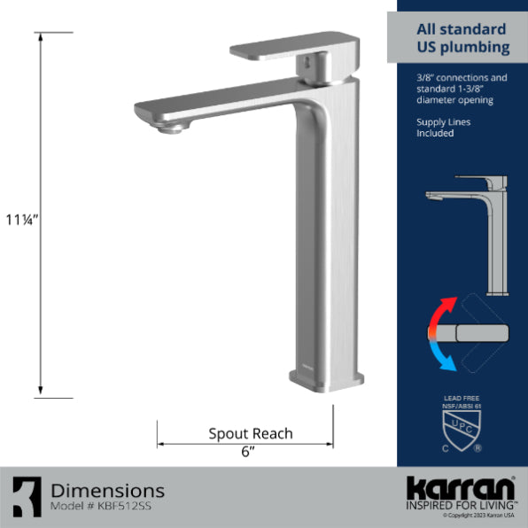 Venda Bathroom Vessel Faucet