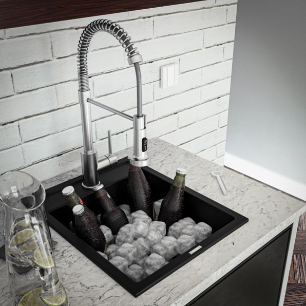 Essence 15" Quartz Composite Top Mount Bar Sink