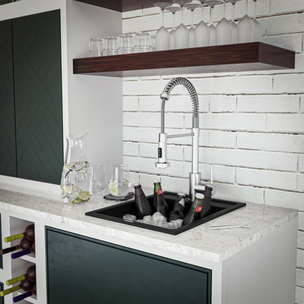 Essence 15" Quartz Composite Top Mount Bar Sink