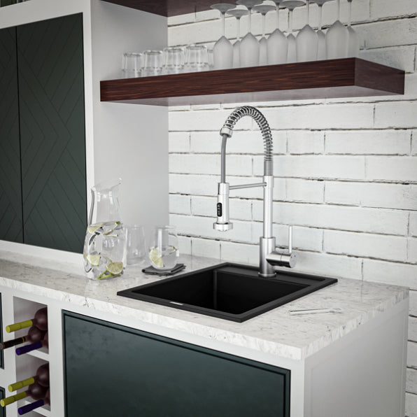 Essence 15" Quartz Composite Top Mount Bar Sink