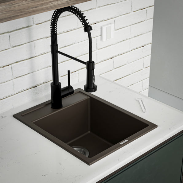 Essence 15" Quartz Composite Top Mount Bar Sink