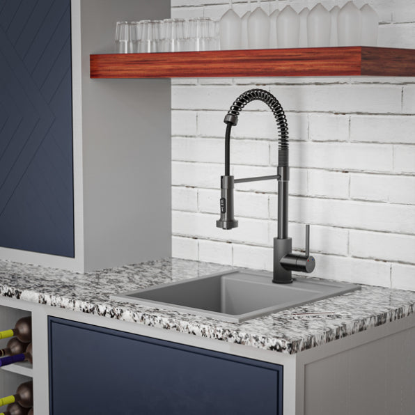 Essence 15" Quartz Composite Top Mount Bar Sink
