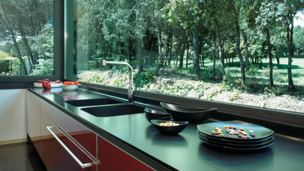 Cosentino Silestone® Tebas Black 18 Quartz Slab