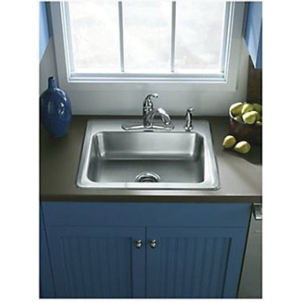 Joan 25" Stainless Steel Top Mount Kitchen Sink