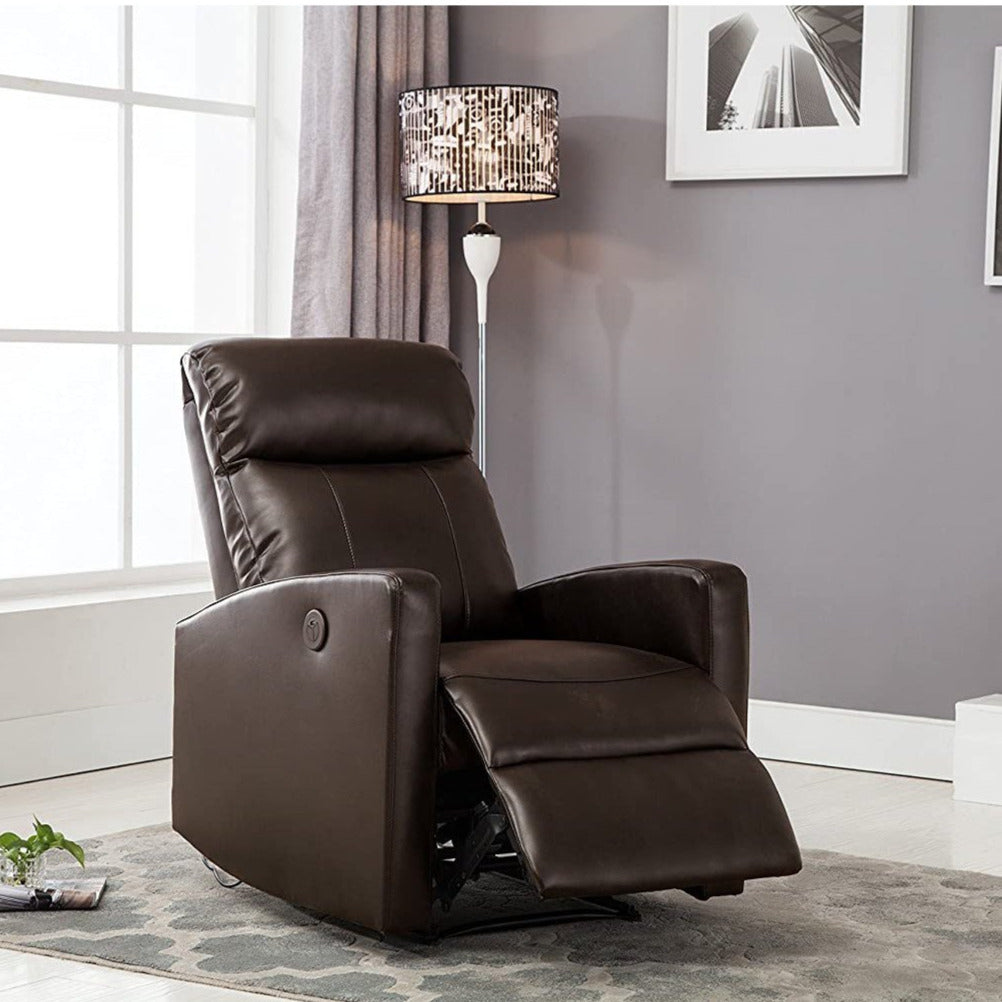 Sean Vibrating Power Reclining Chair With USB Port