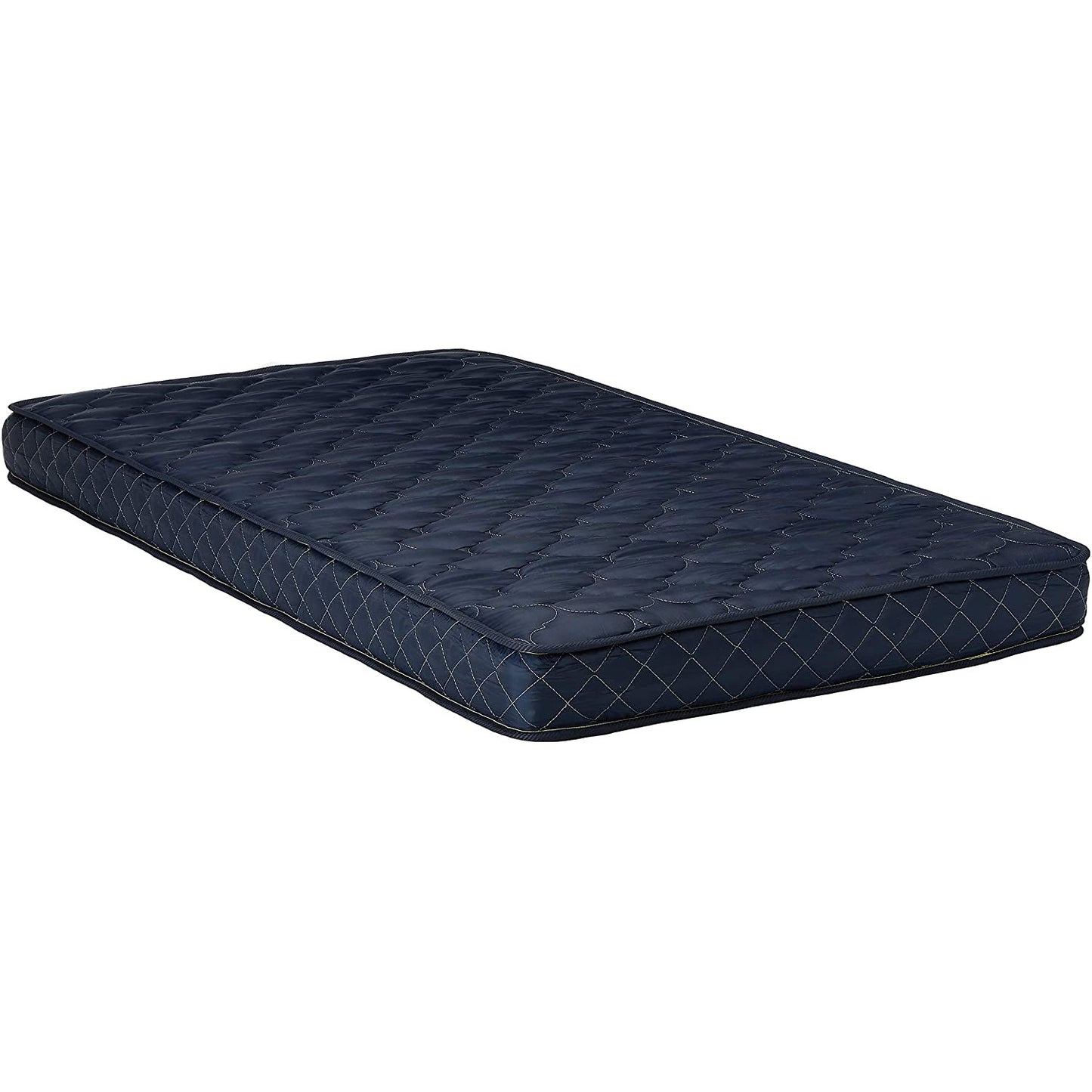 6" High Density Foam Mattress Navy Blue Waterproof Cover