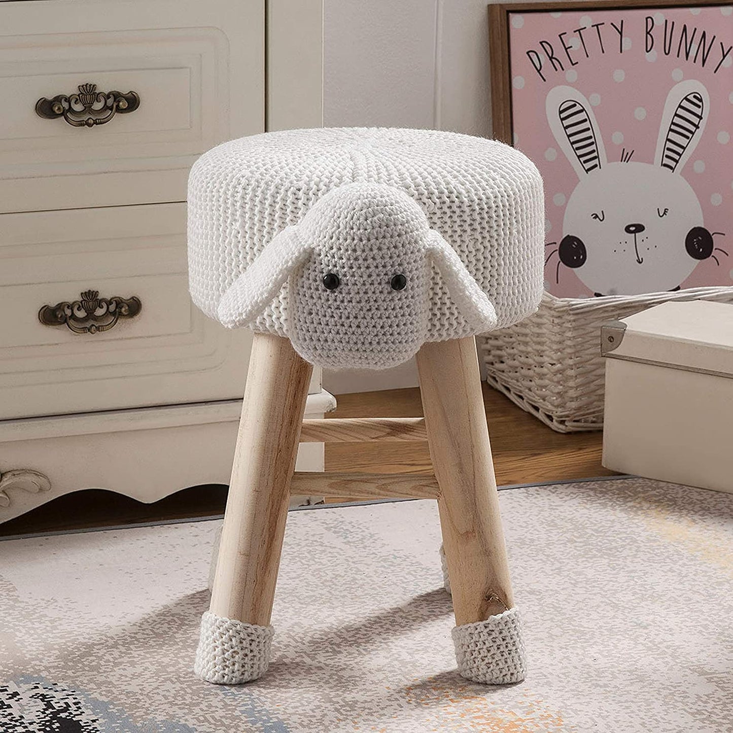 Stool-Sheep Animal Stool / Ottoman