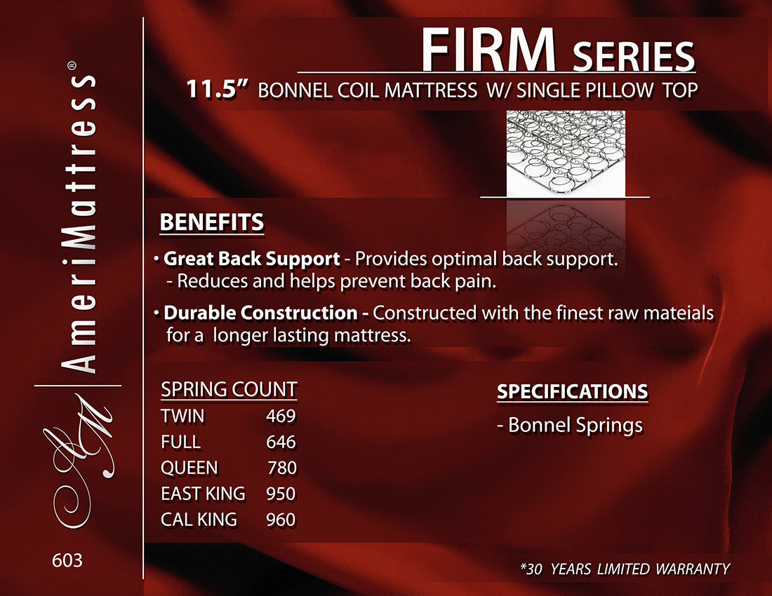 10 Inch Comfort Pillow Top Mattress