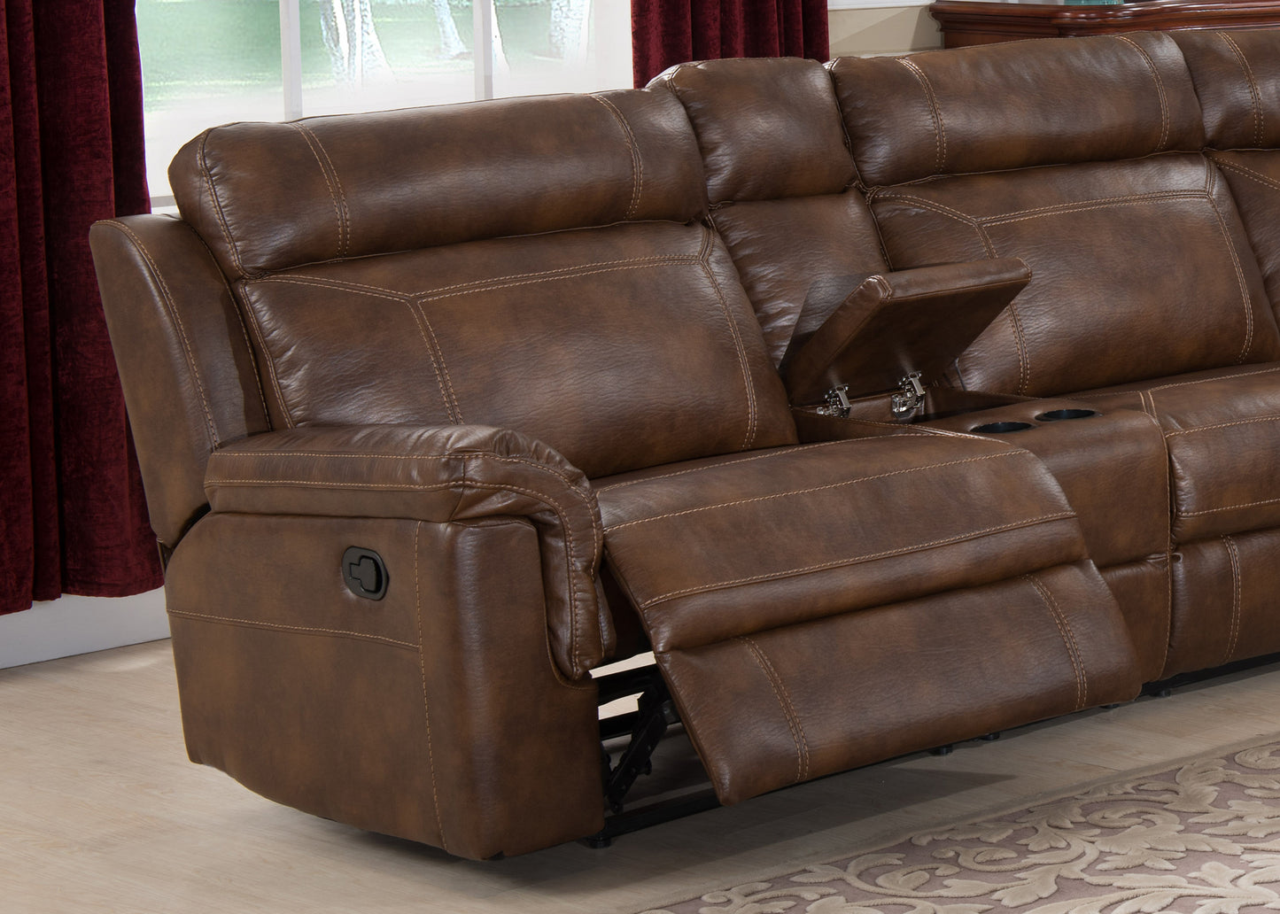 Clark Comfort 6 pc. Reclining Sectional