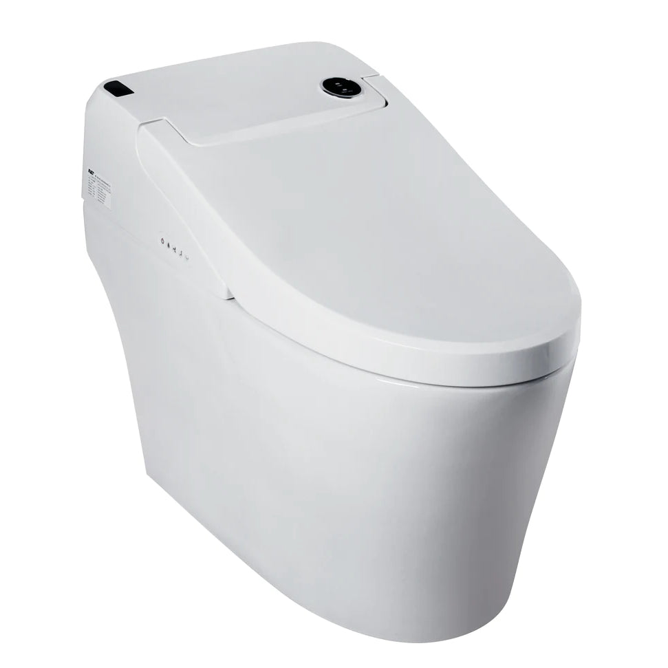 Lily One-Piece Intelligent Toilet with Bidet Functionality