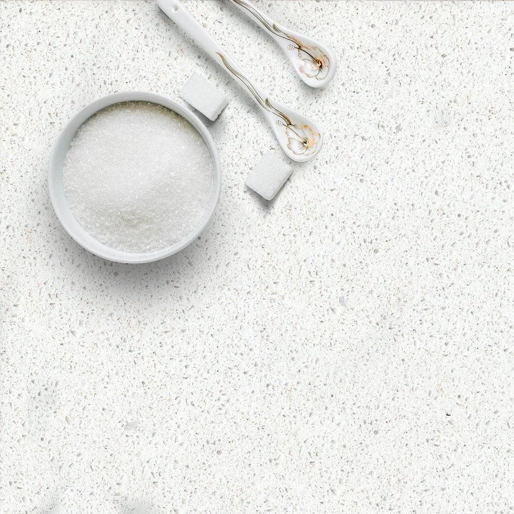 Cotton White Quartz Slab