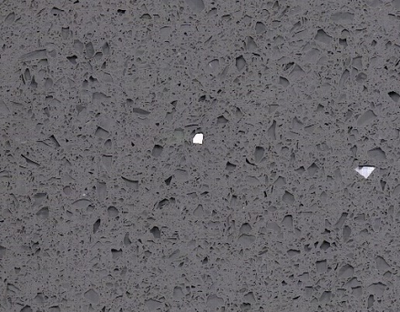 Crystal Grey Quartz Slab