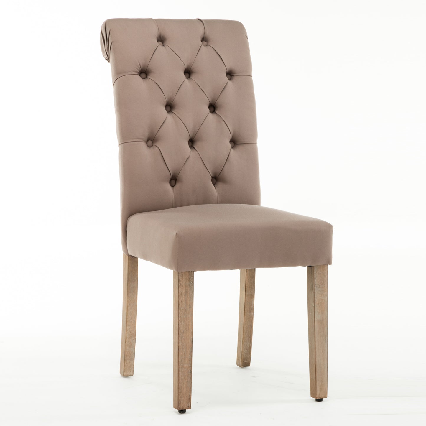 D-006 Tufted Dining Chair Set 2 Per Box