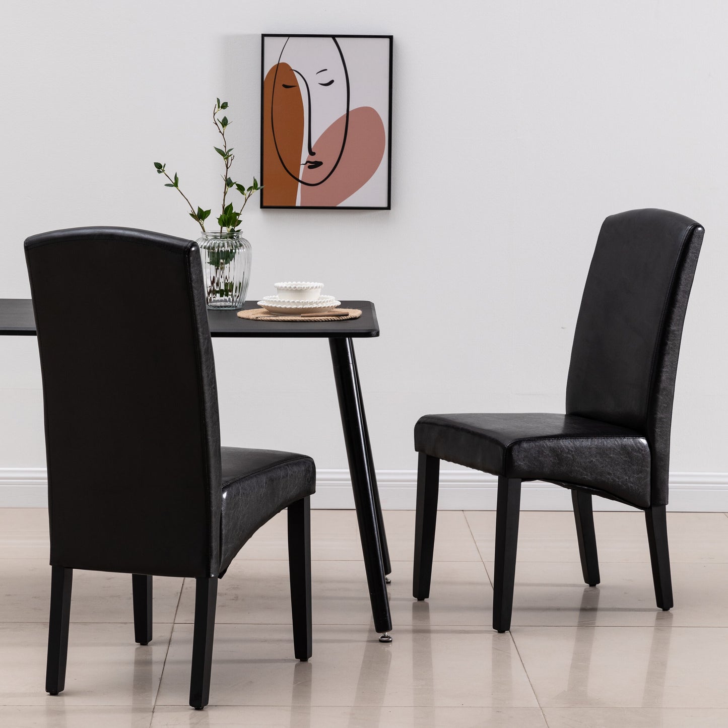 D-ART Modern Dining Chair Set