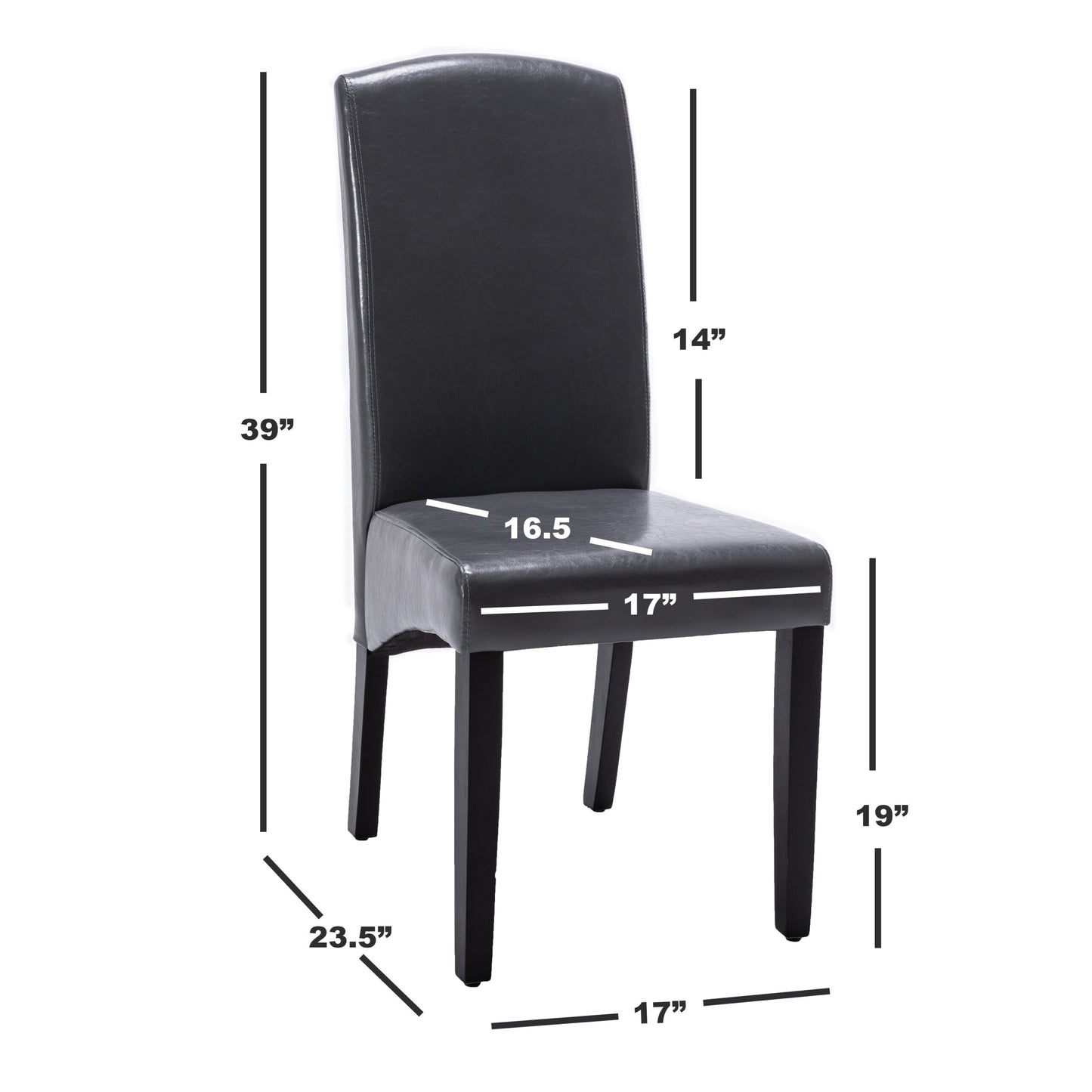 D-ART Modern Dining Chair Set