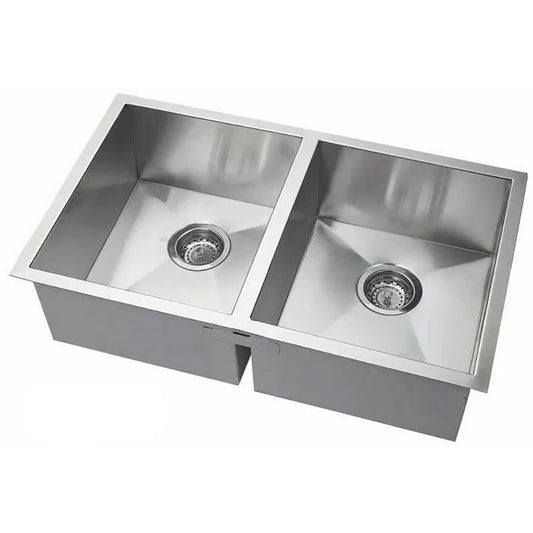 Fernando 32" Stainless Steel Undermount Double Basin Kitchen Sink
