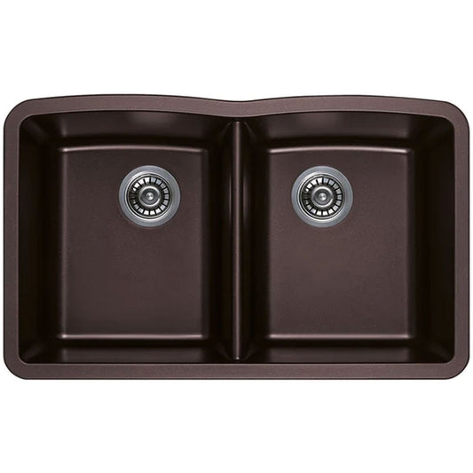 Enid 32" Granite Composite Undermount Double Basin Kitchen Sink