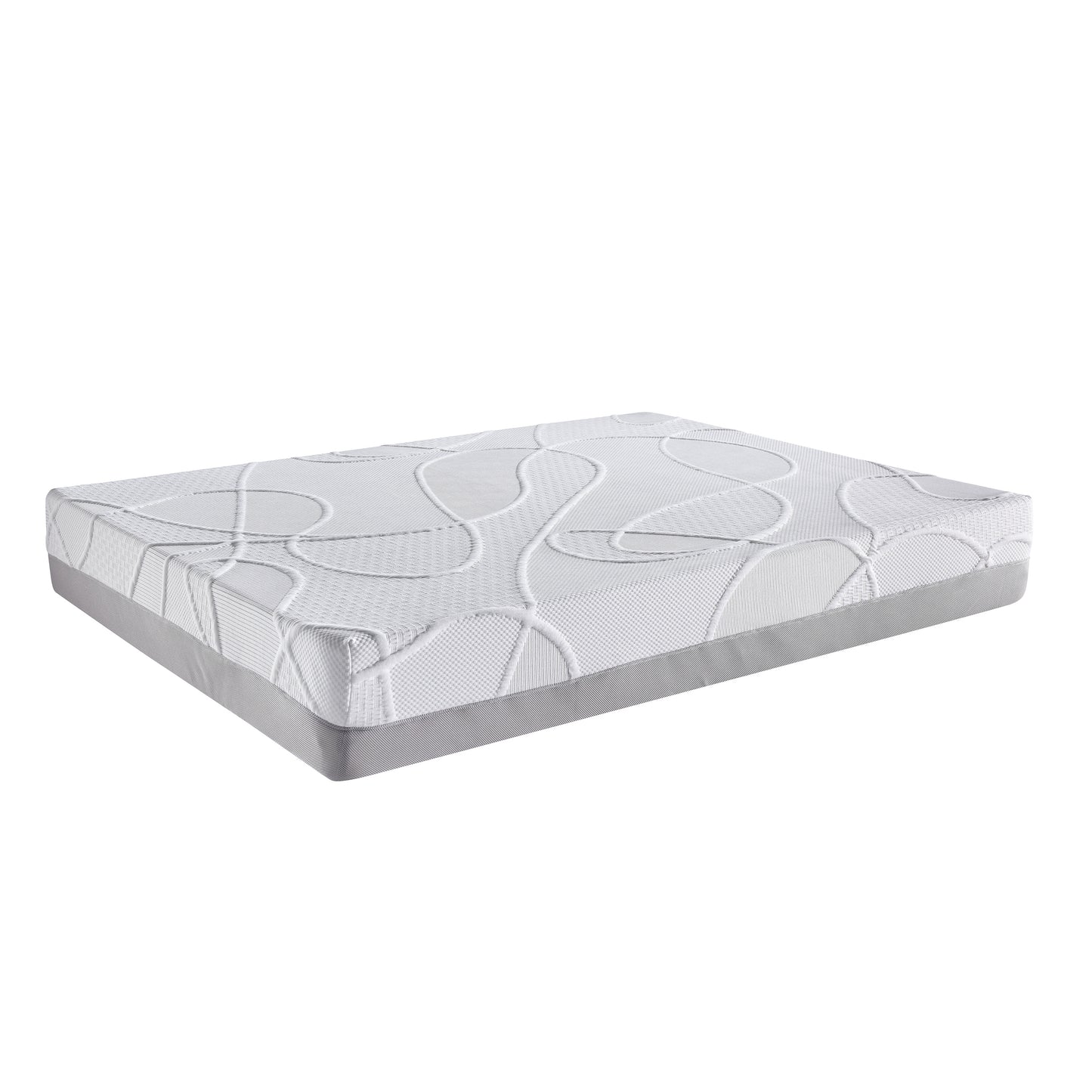 12-Inch HerbaCoal Green Tea and Charcoal Infused Memory Foam Mattress