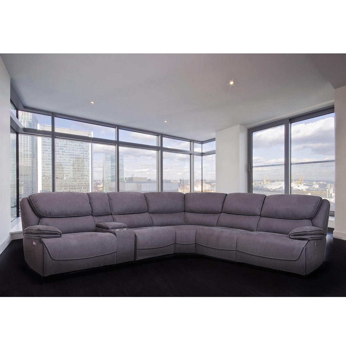 Levi 6 Piece Reclining Sectional