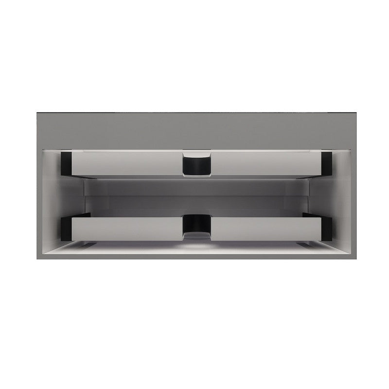 Max 42" Wall Mounted Bathroom Vanity with Reinforced Acrylic Integrated Sink Top