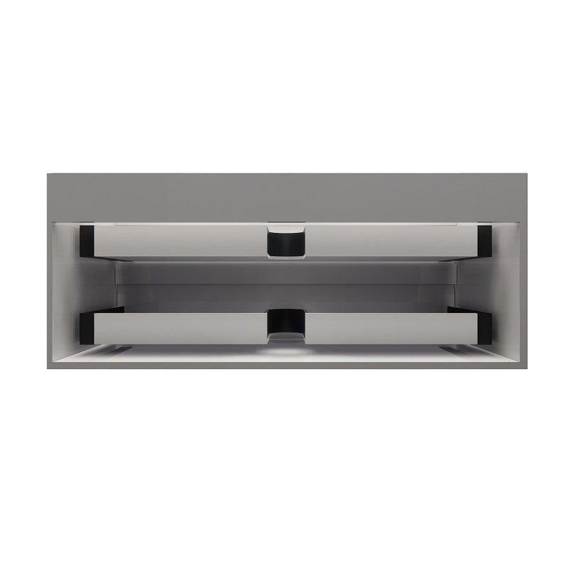 Max 48" Wall Mounted Bathroom Vanity with Reinforced Acrylic Integrated Sink Top