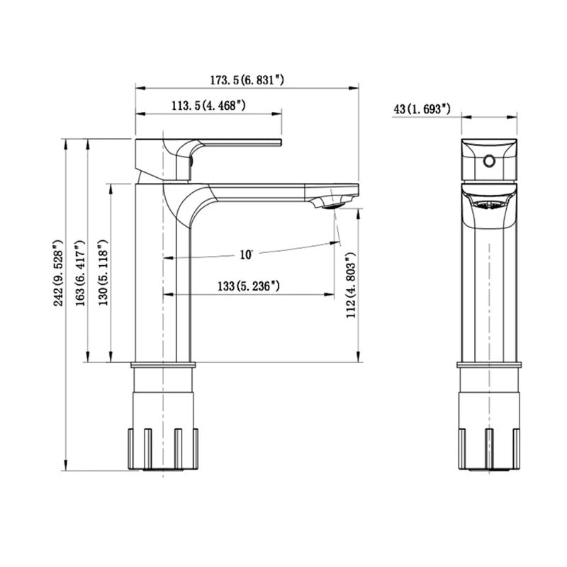 Lionel Bathroom Lavatory Faucet