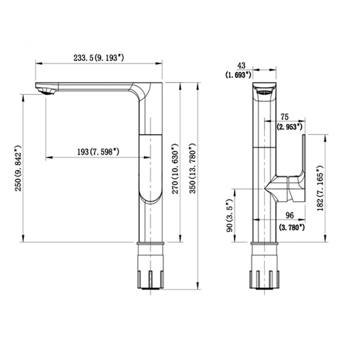 Carrie Bathroom Vessel Faucet