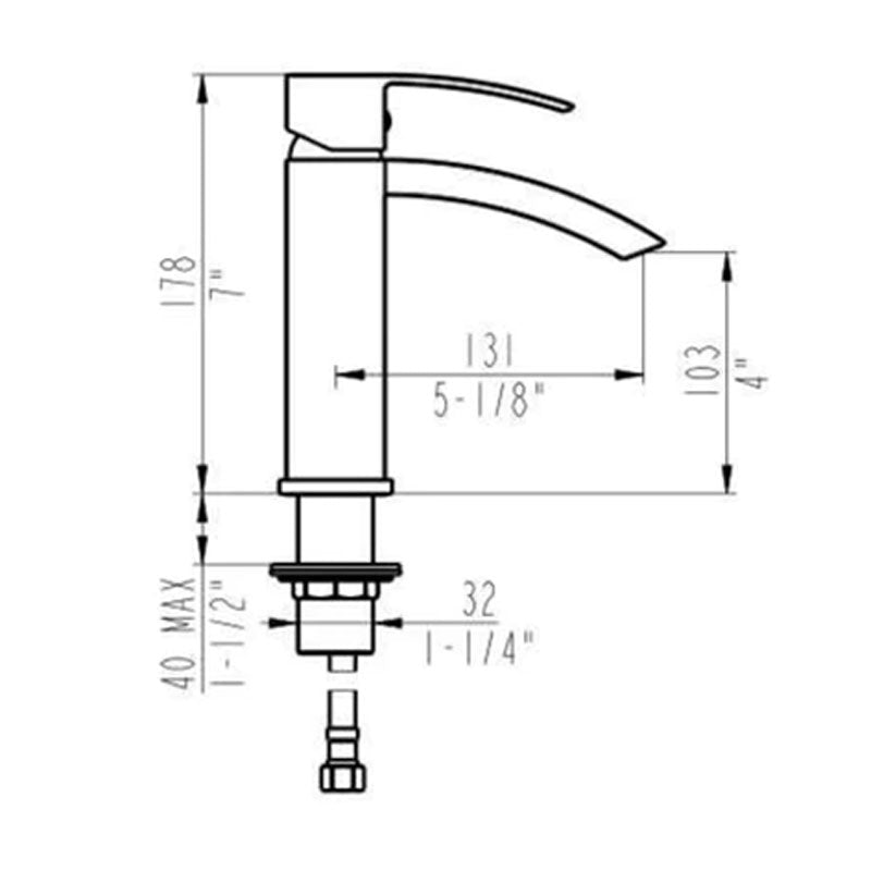 Alta Bathroom Lavatory Faucet