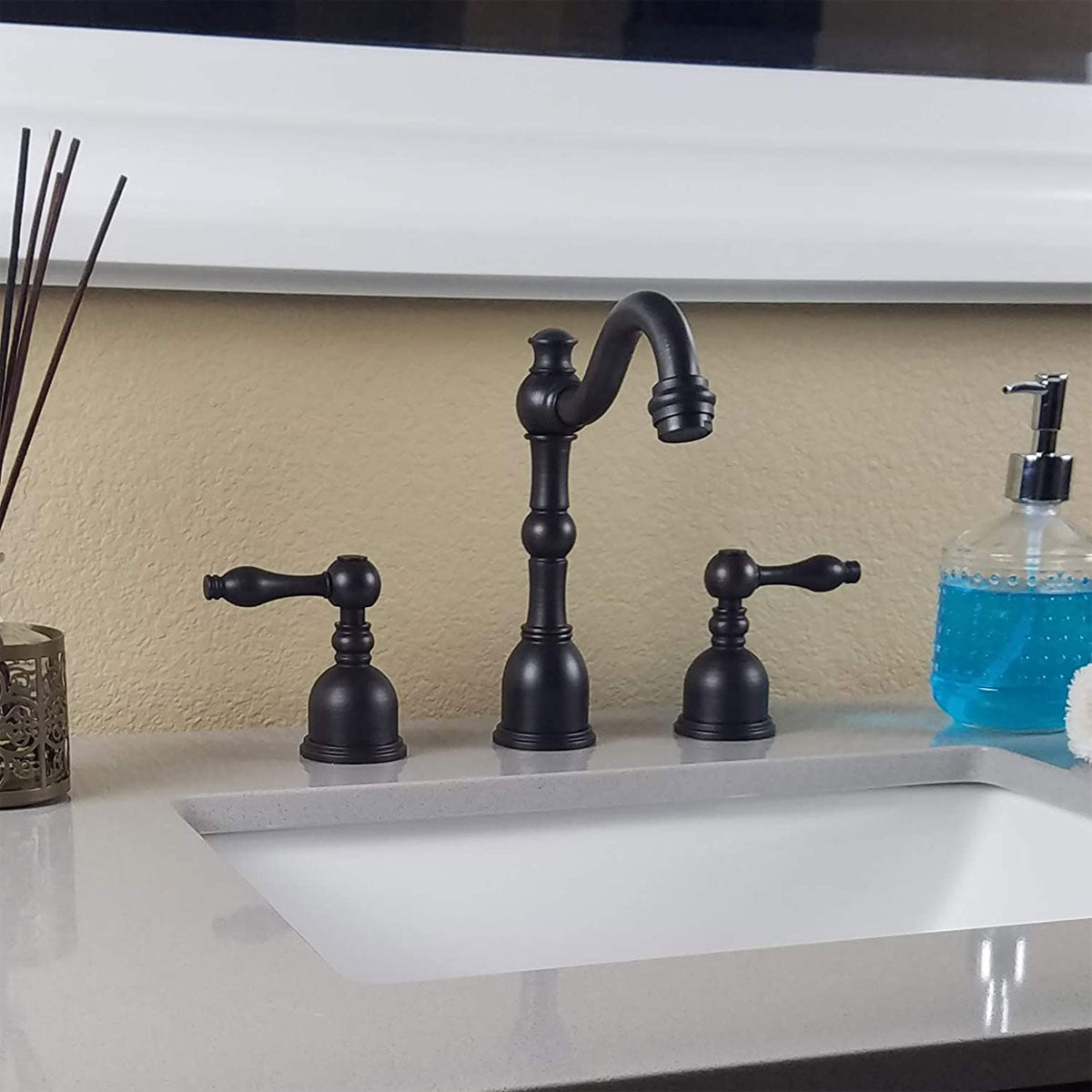 Gordon 8" Widespread Bathroom Lavatory Faucet
