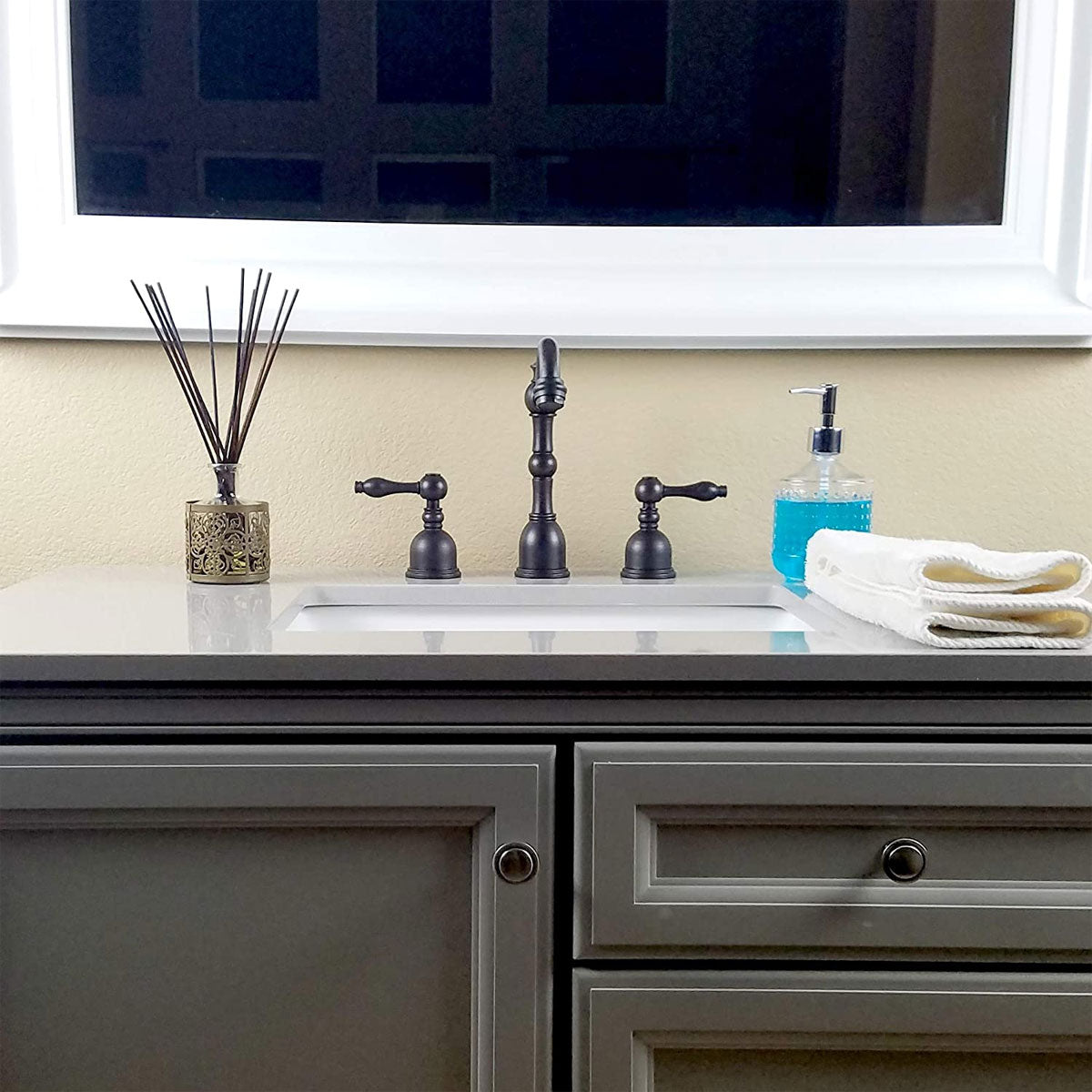 Gordon 8" Widespread Bathroom Lavatory Faucet
