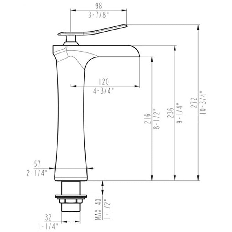 Jessamine Bathroom Vessel Faucet