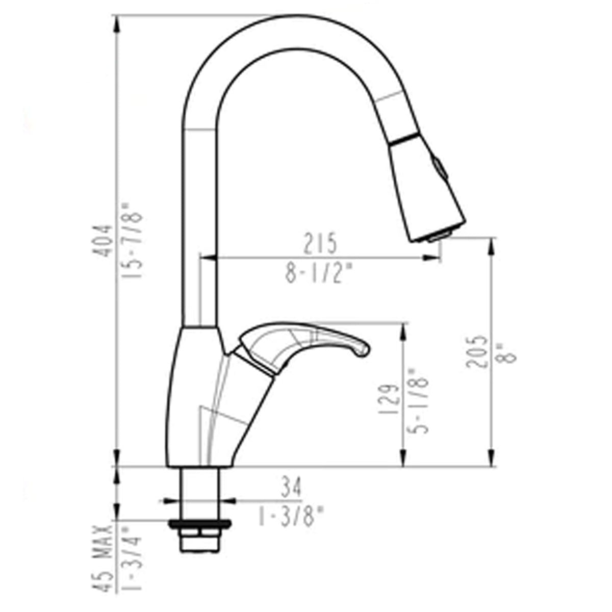 Amaranta Kitchen Faucet