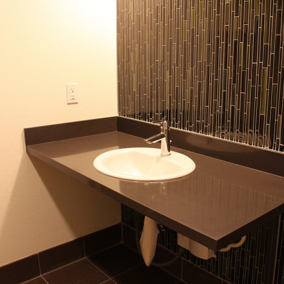 Pewter Quartz Slab