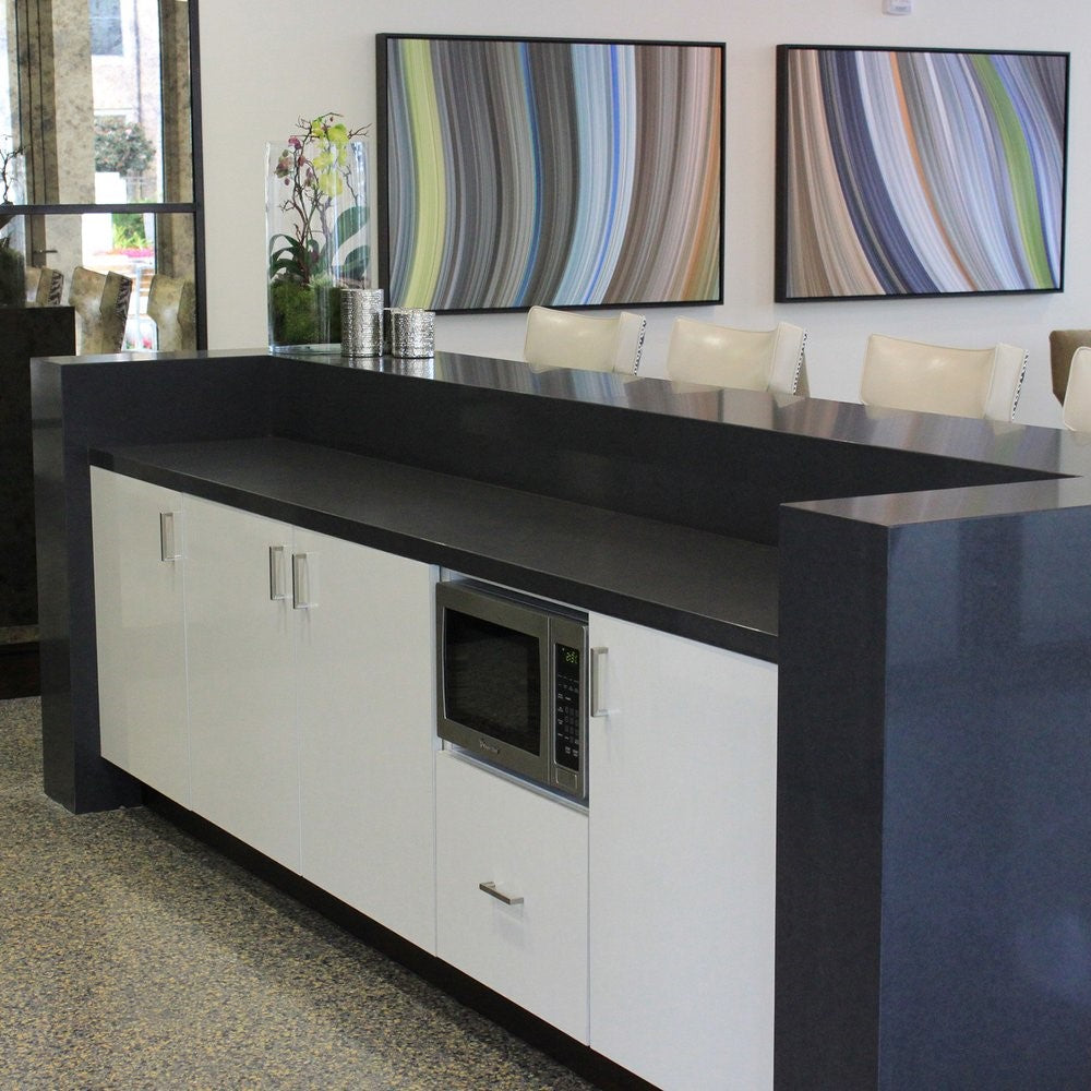 Pewter Quartz Slab