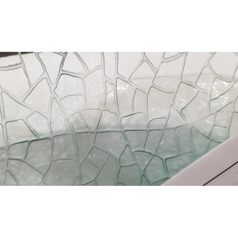 Khrystyna Tempered Glass Vessel Bathroom Sink