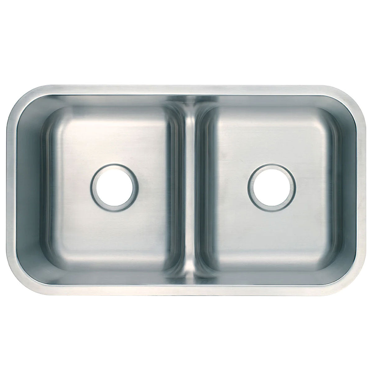 Kai 32" Stainless Steel Undermount Double Basin Kitchen Sink