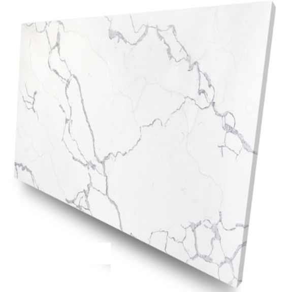 Statuario Venato Quartz Slab