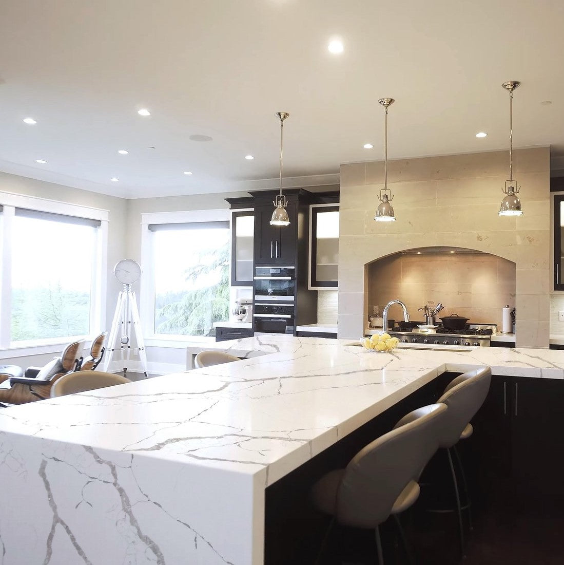 Statuario Leonardo Quartz Slab