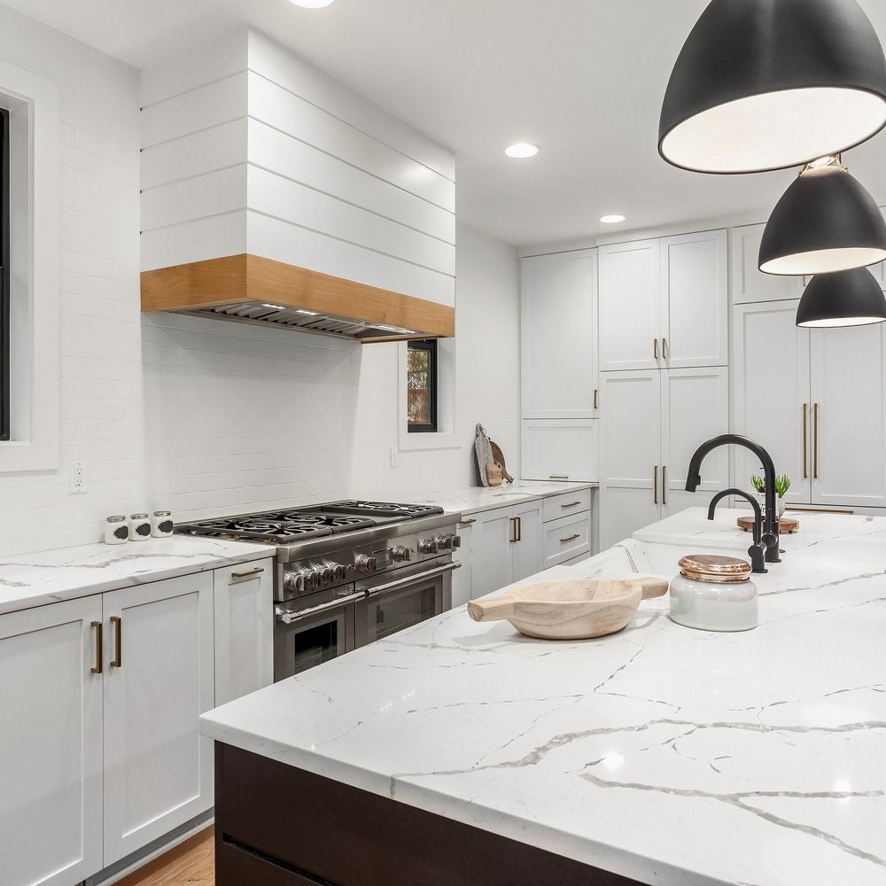 Statuario Leonardo Quartz Slab