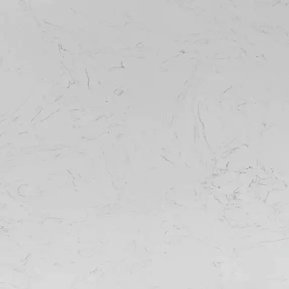 White Carrara Engineered Marble Vanity Top